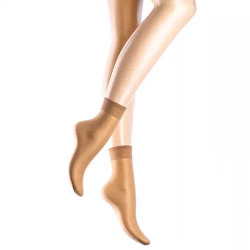 Damen Nylon Kurzstrümpfe 15 DEN